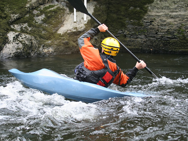 Kayaking Brecon, Powys